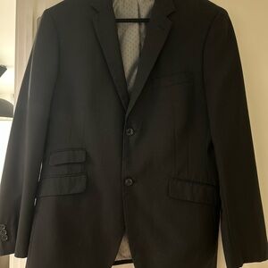 Men’s Delahaye Black Suit Jacket / Blazer – Size 44R – Drop 6